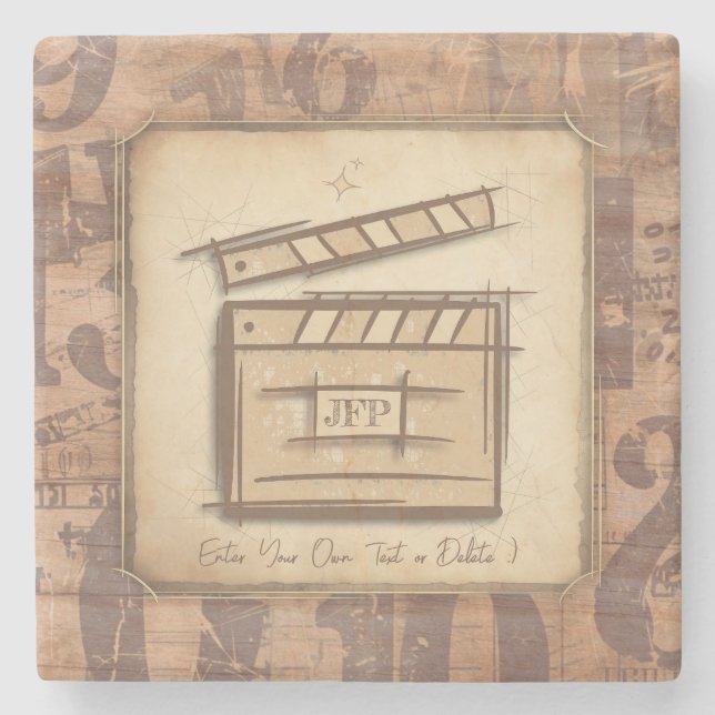 Filmmaker, actor, film director producer gift idea stenunderlägg (Framsidan)