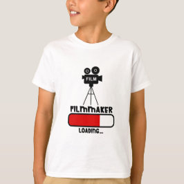 Filmmaker Cameraman is Loading Bar Funny Gift T Shirt