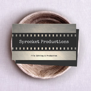 Filmmaker Film Producer, Filmstring Thriller Visitkort