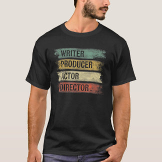 Filmmaker Gifts Mov för författare Producer Actor  T Shirt