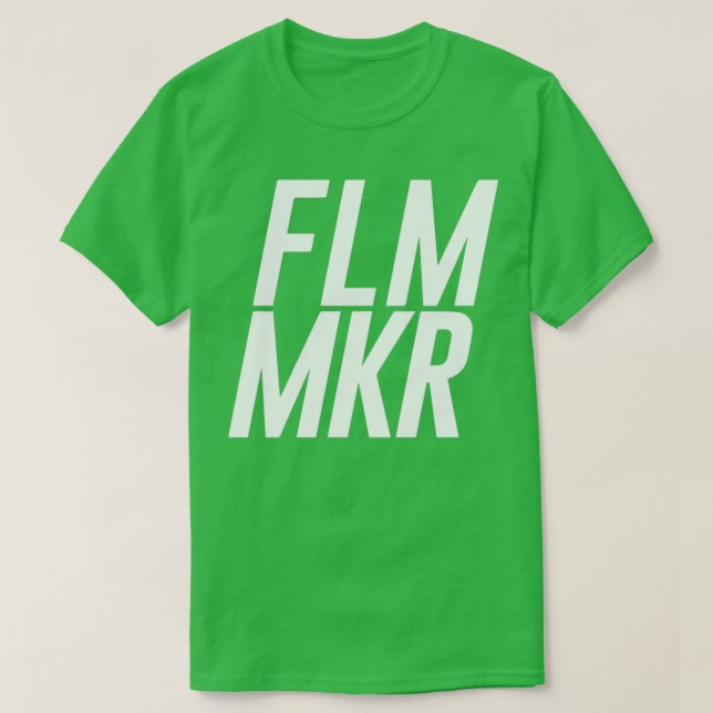 Filmmaker utan vokaler t shirt (Design framsida)