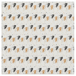 Filmmasken mönster i hemmet tyg