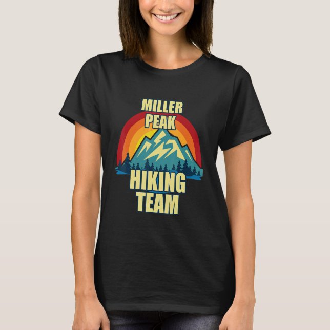 Filmmatchande familjerelatering i Miller T Shirt (Framsida)