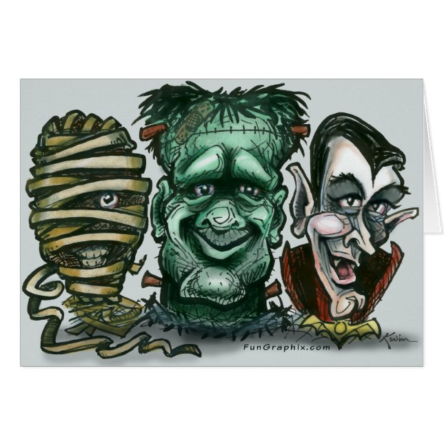 Filmmonster Hälsningskort (Framsidan Horizontal)