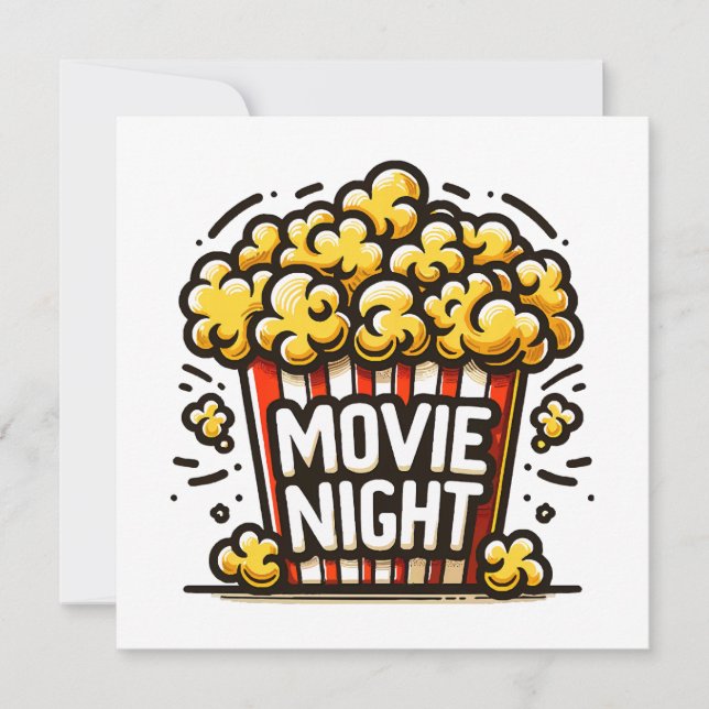Filmnatt Förtjusande Popcorn (Framsida)
