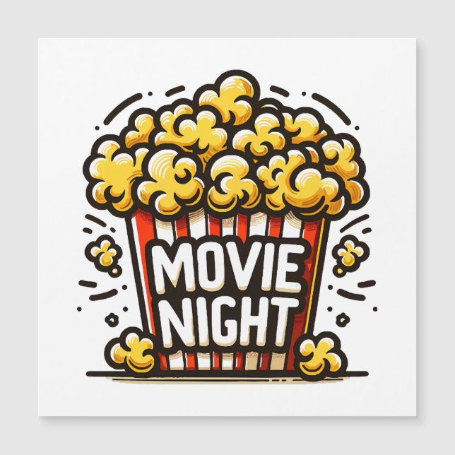 Filmnatt Förtjusande Popcorn (Framsida)
