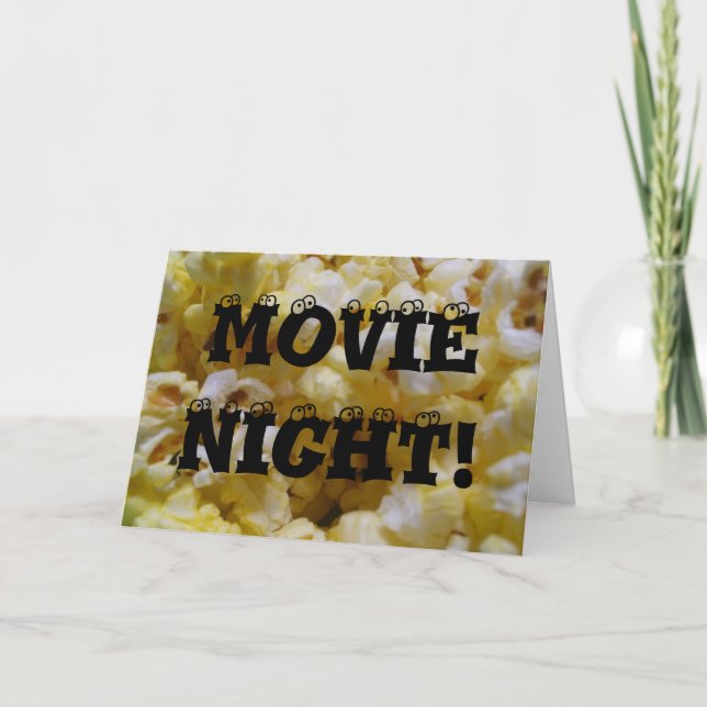 Filmnatt! Inbjudan (Framsida)