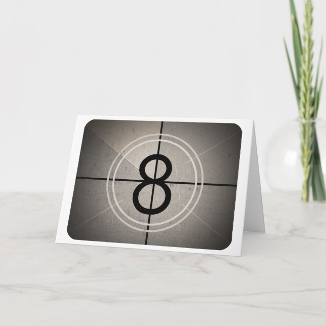 Filmnedräkningskort Kort (Framsida)