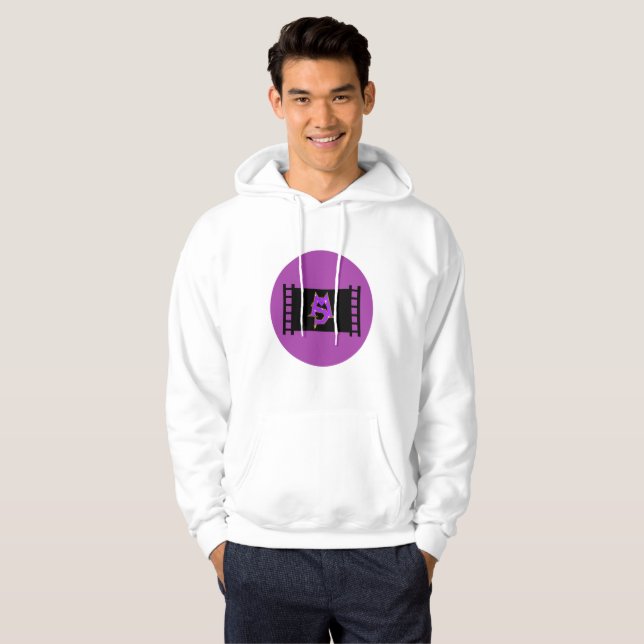 Filmnörd Hoodie (Hel framsida)