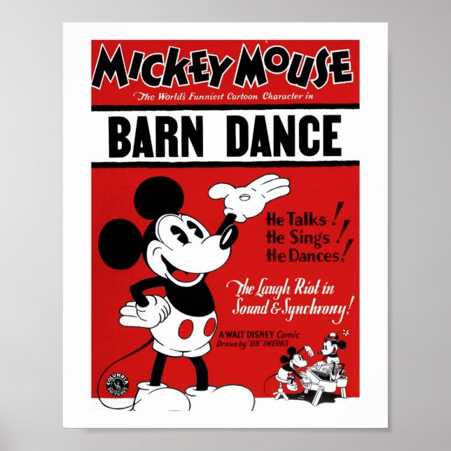 Filmplakat Barn Dance Poster (Framsidan)
