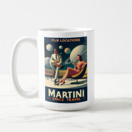 Filmplatser för Martini Space Resor affischer Kaffemugg