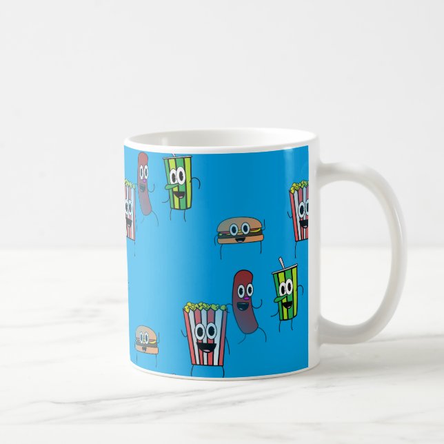 filmpopcorn kaffemugg (Höger)