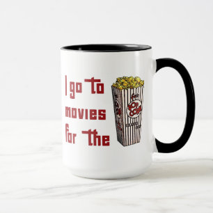 FilmPopcorn Mugg