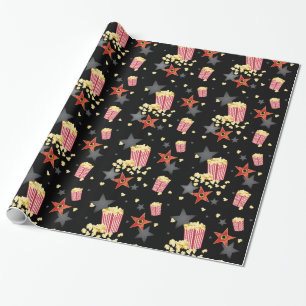 Filmpopcorn som slår in papper presentpapper