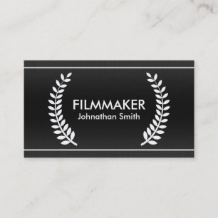 Filmpris Välklassade Affärskort för Filmskapare Visitkort