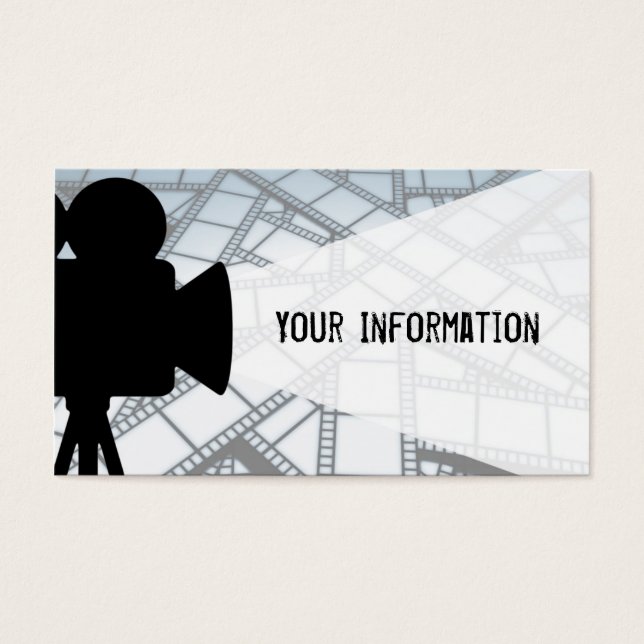 Filmproducent Visitkort (Framsidan)