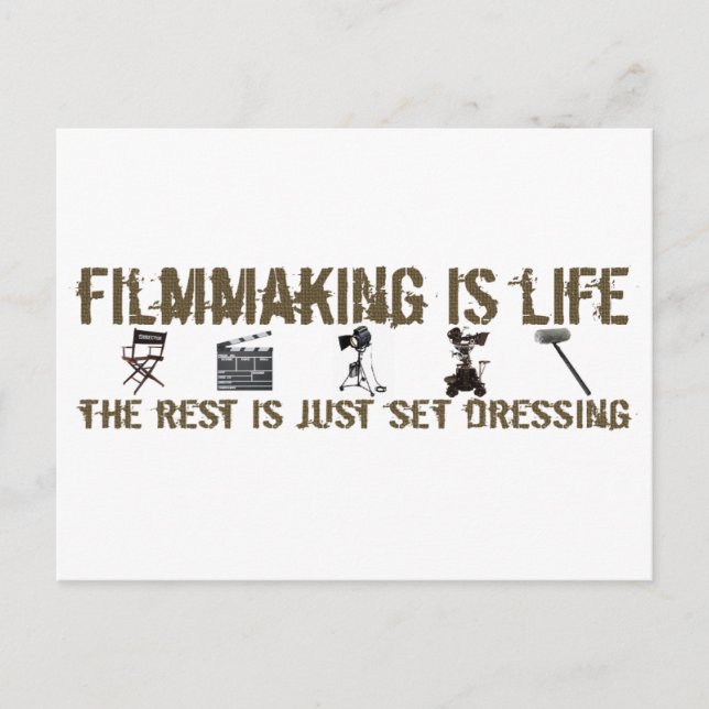 Filmproduktion är Life Vykort (Framsida)