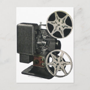 Filmprojektor 1947 vykort