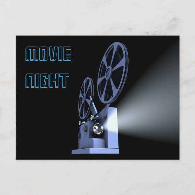 filmprojektorvykort vykort (Framsida)
