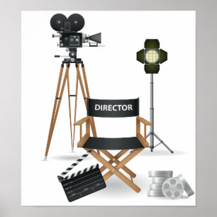 Filmregissörsatsaffisch Poster
