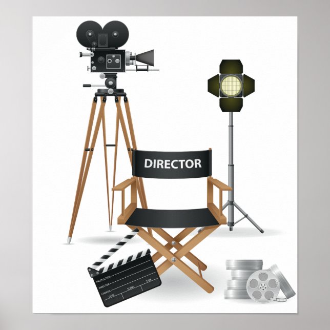 Filmregissörsatsaffisch Poster (Framsidan)