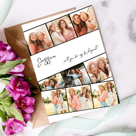 Filmremsa 9 Photo be Bridesmaid - Party Frieri Inbjudningar