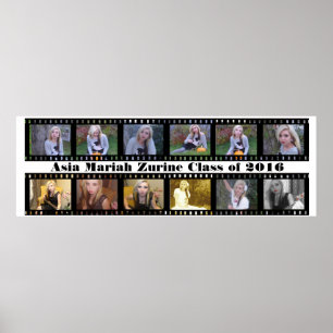 Filmremsan Gammal fotografi Negativ Poster