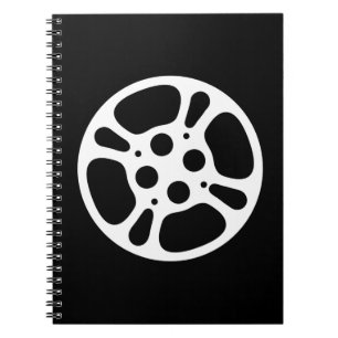 Filmrulle anteckningsbok med spiral