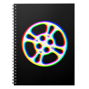 Filmrulle / Filmrulle 3D-effekt anteckningsbok Med Spiral
