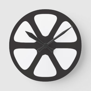 Filmrulle Rund Klocka