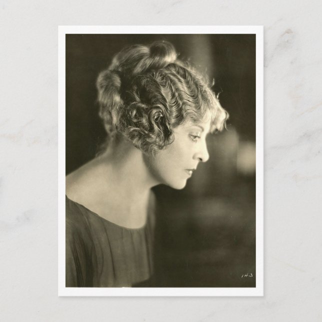 Filmskådespelerskan Gertrude Astor 1923 Vykort (Framsida)