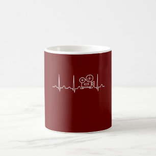 Filmskapande pulsslag kaffemugg
