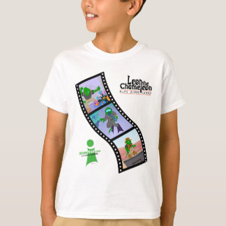Filmstrip för Leon toppen Mathagent T-tröja Tee