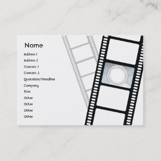Filmstrip - knubbig visitkort