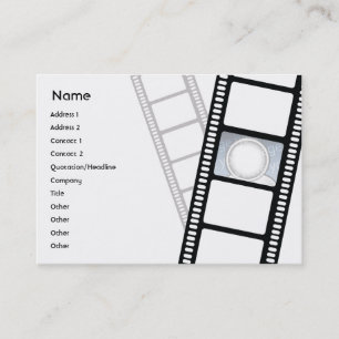 Filmstrip - knubbig visitkort