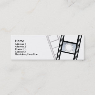 Filmstrip - smala mini visitkort