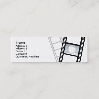 Filmstrip - smala mini visitkort