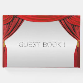 Filmtema silver Skärm Gästböcker