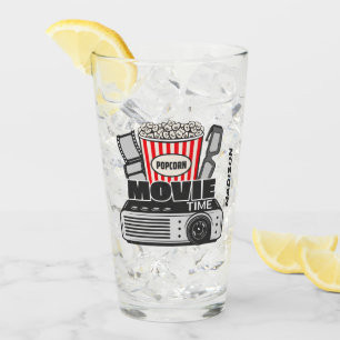 Filmtid för anpassat namn glaskopp