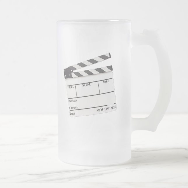 FilmTime mugg.! Frostat Ölglas (Höger)