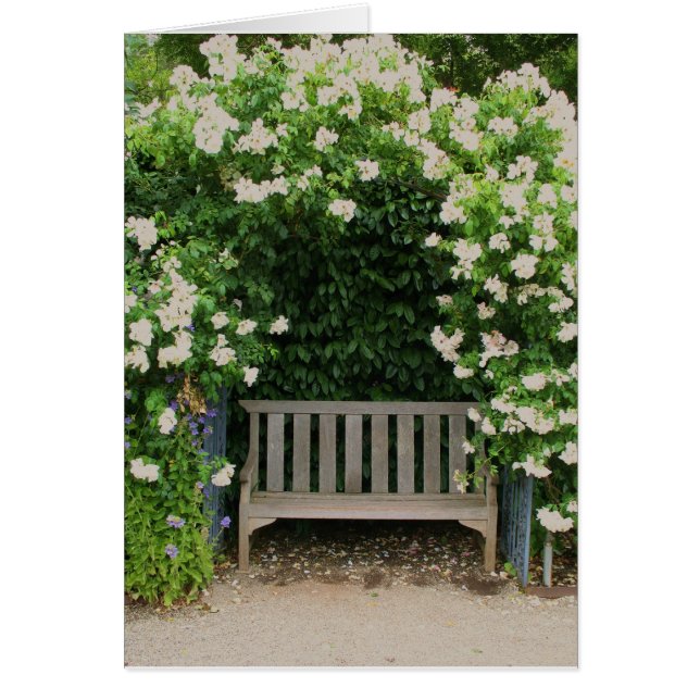 Filoli arbeta i trädgården kortet hälsningskort (Framsidan)