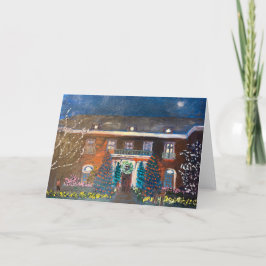 Filoli Holiday Light Show greeting card Tack Kort