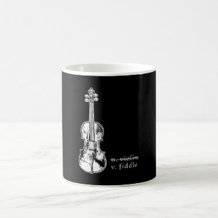 Filollinblågräs-Land-musikgåva Kaffemugg