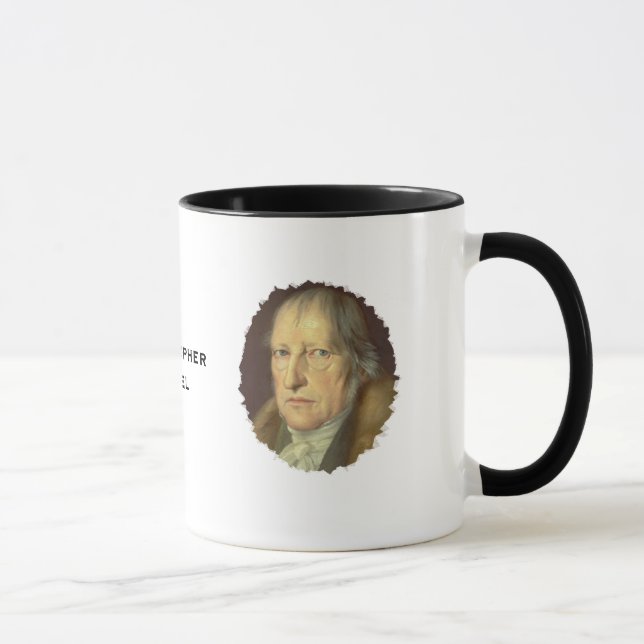 Filosof Georg Hegel Mugg (Höger)