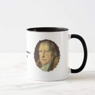 Filosof Georg Hegel Mugg