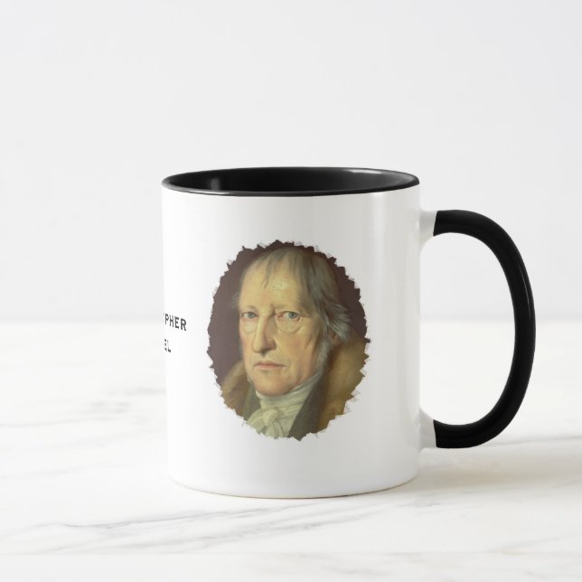 Filosof Georg Hegel Mugg (Höger)