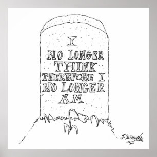 Filosofal Tecknad 1413 Poster