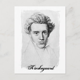 Filosofen Soren Kierkegaard Vykort