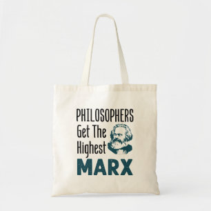 Filosofers får den högsta marxfilosofin funny tygkasse