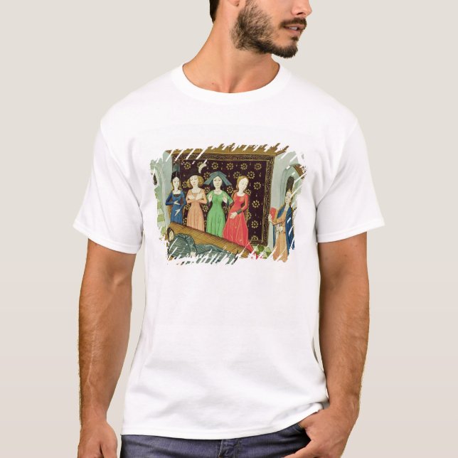 Filosofi och musorna tee shirt (Framsida)